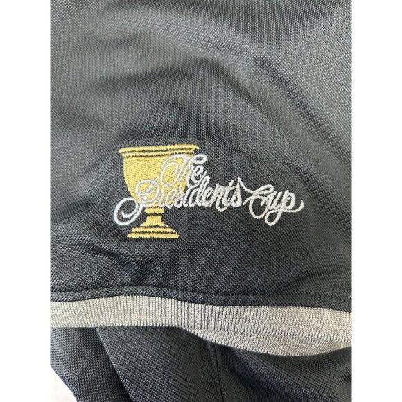 Oakley XXL Mens Regular Fit Polo Shirt Presidents Cup Black & Gray - Picture 7 of 9